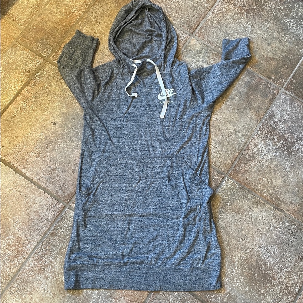 Nike Charcoal and Heather Gray sweatshirt dress set - Picture 3 of 3